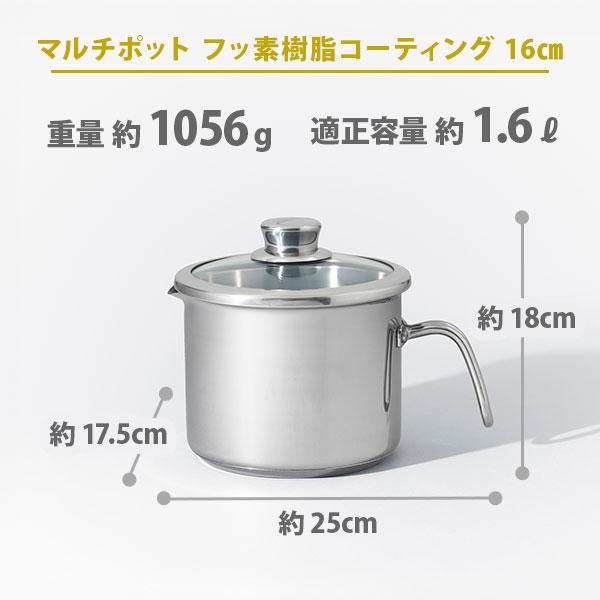 MEYER マイヤー マキシム マルチポット（ふっ素樹脂コーティング