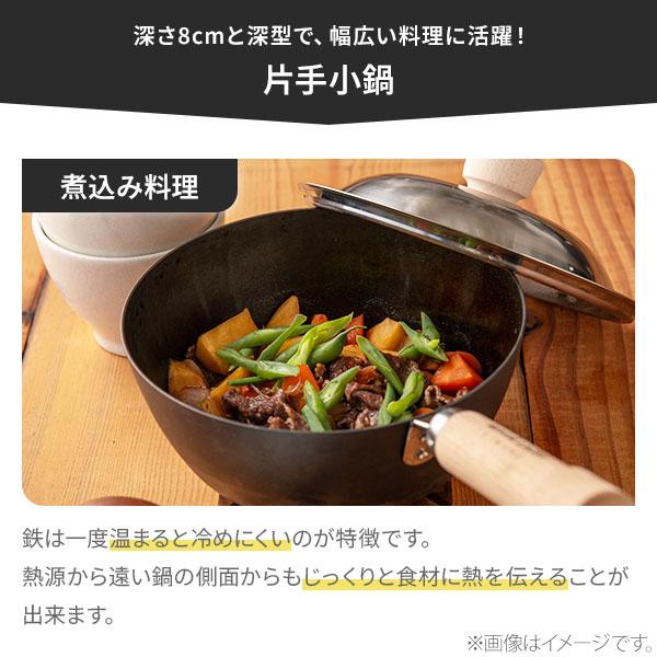 RIVER LIGHT リバーライト 極JAPAN 片手小鍋 20cm（ガス火・IH
