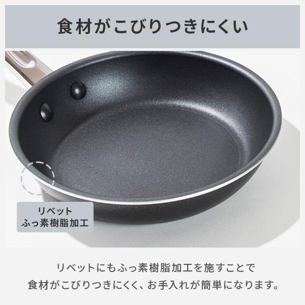 MEYER（マイヤー） ミニマル フライパン 26cm PM-P26BK（ガス火・IH
