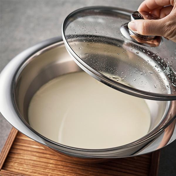 MEYER（マイヤー） NEWPAN ニューパン 24cm ガラス蓋付き PM-NP24T