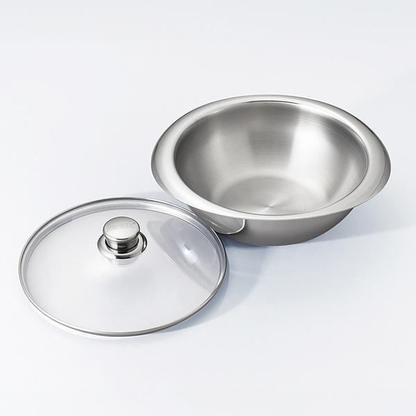 MEYER（マイヤー） NEWPAN ニューパン 24cm ガラス蓋付き PM-NP24T