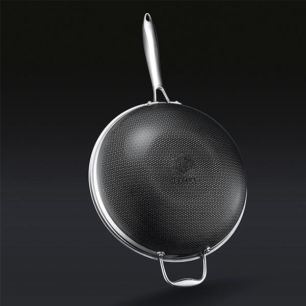 正規販売店】HexClad ヘックスクラッド ハイブリッド ウォック（中華鍋