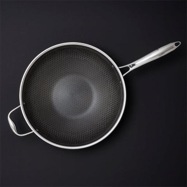 HexClad ヘックスクラッド ハイブリッド ウォック（中華鍋）30cm