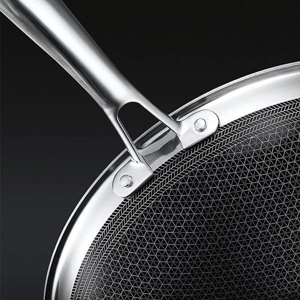 正規販売店】HexClad ヘックスクラッド ハイブリッド ウォック（中華鍋