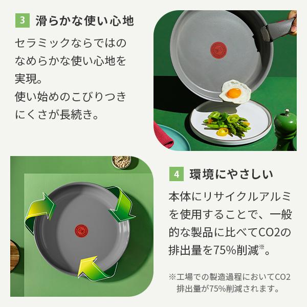 T-fal インジニオコクーンネオタイムセット 未使用 グリーン インジニオ・ネオ T-FAL ティファール IHセラミックグライド アース