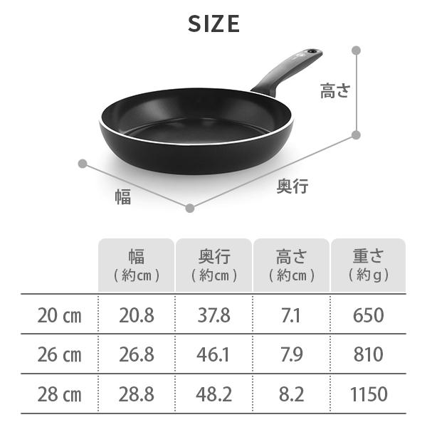 GREEN PAN（グリーンパン） トリノ フライパン 28cm GREENPAN（ガス火