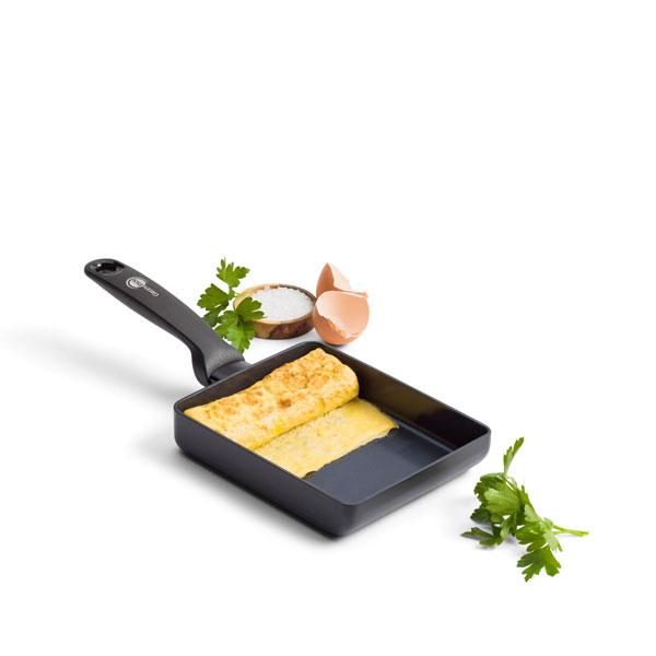 未使用 ヨシノクラフト 20㎝ エッグロースター 卵焼き フライパン 調理器具 GREEN PAN（グリーンパン） トリノ エッグパン 14×18cm GREENPAN（ガス