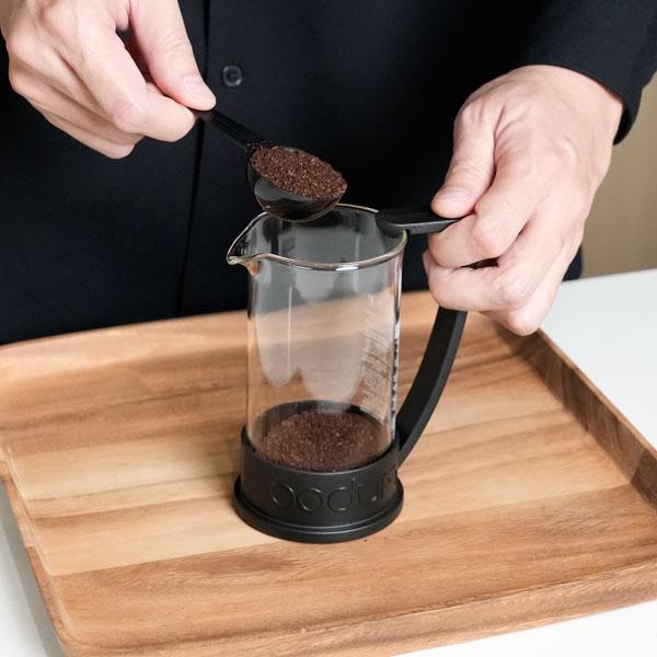 bodum ボダム フレンチプレス トライアルセット2（フレンチプレスコーヒーメーカー 350ml＋ダブルウォールグラス2個セット） BRAZIL コーヒーメーカーの画像