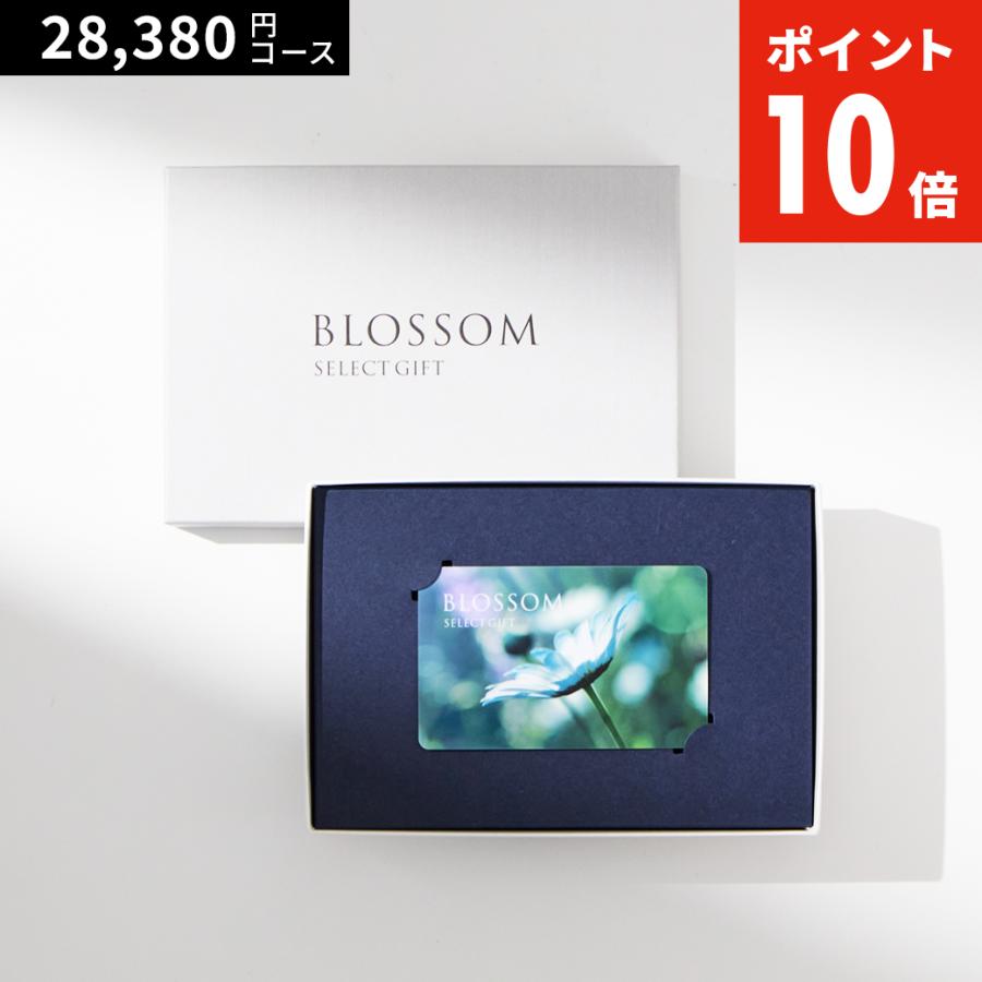 カタログギフト ブロッサム セレクトギフト 28,380円コース カード