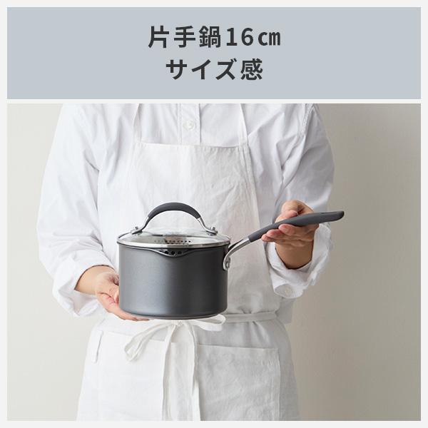 MEYER（マイヤー） サーキュロン A1 片手鍋 16cm MEYER CA1-S16（ガス
