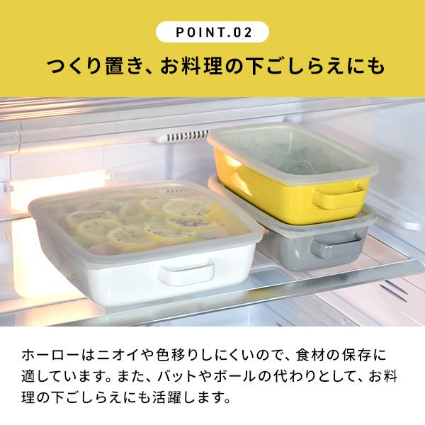 365methods（サンロクゴメソッド） ホーローオーブンディッシュ 浅型 M