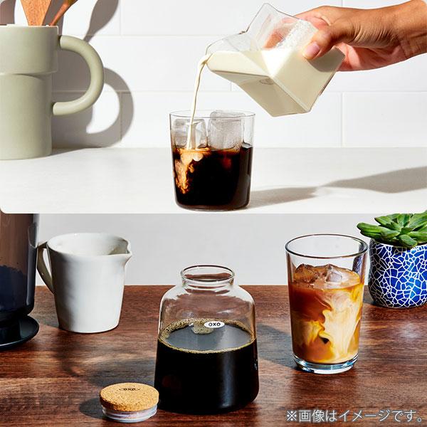 OXO オクソー コールドブリュー濃縮コーヒーメーカー 11237500 コーヒードリッパー カフェオレ ドリッパー ドリップ コーヒー アイスコーヒー フィルター｜toolandmeal｜10