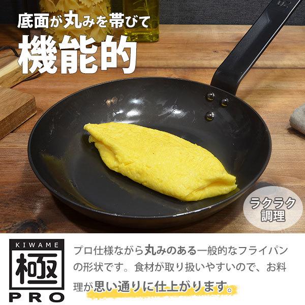 RIVER LIGHT（リバーライト） 極PRO フライパン26cm ブラック KPR1226