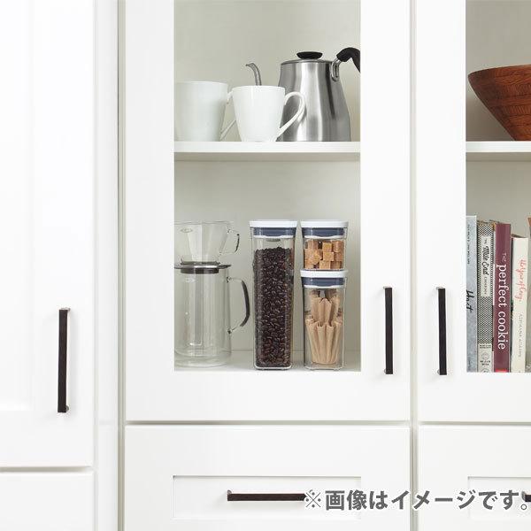 OXO オクソー ステンレスポップコンテナ レクタングル（ショート）1.6L（フタタイプ：B）3118800 保存容器 ステンレス 密閉 密閉容器｜toolandmeal｜08