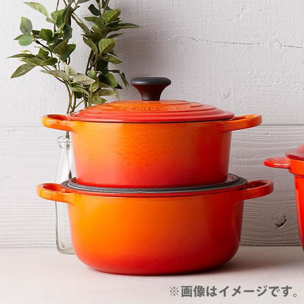 ルクルーゼ(ル・クルーゼ) LE CREUSET シグニチャー ココット・ロンド （ブラックマットホーロー）20cm マリンブルー 21177205360430 日本正規代理店品｜toolandmeal｜05