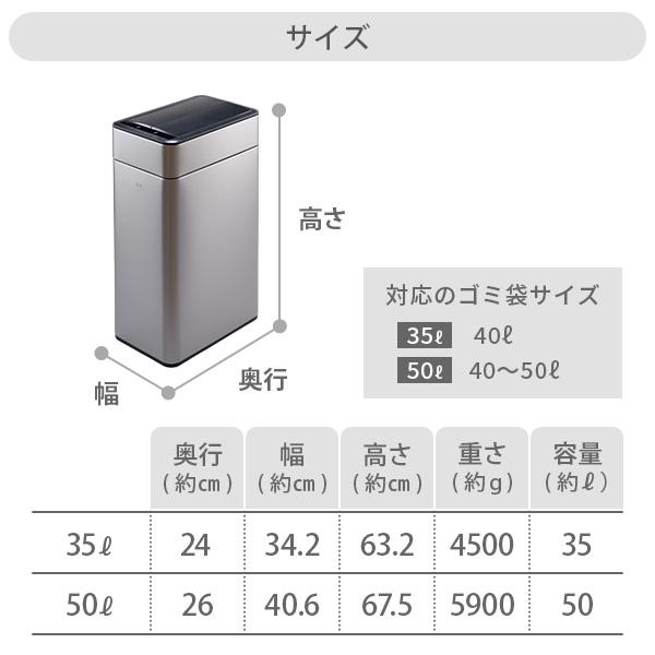 EKO ファントムプロ センサービン センサー付きごみ箱 50L EK9577 イーケーオー 開封済み未使用 札幌市 西区 楽天市場】【特典付】ゴミ箱 イーケーオー EKO ファントムプロ