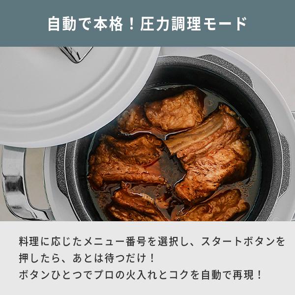 Re・De Re・De Pot リデポット 電気圧力鍋 2L 圧力鍋 圧力調理 低温