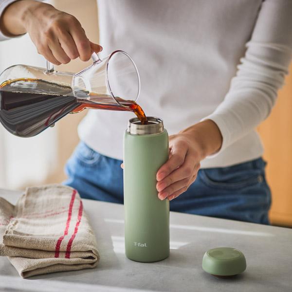 ティファール　ステンレスボトル　　２本セット T-fal（ティファール） 【送料無料】T-FAL スリム マグ 450ml