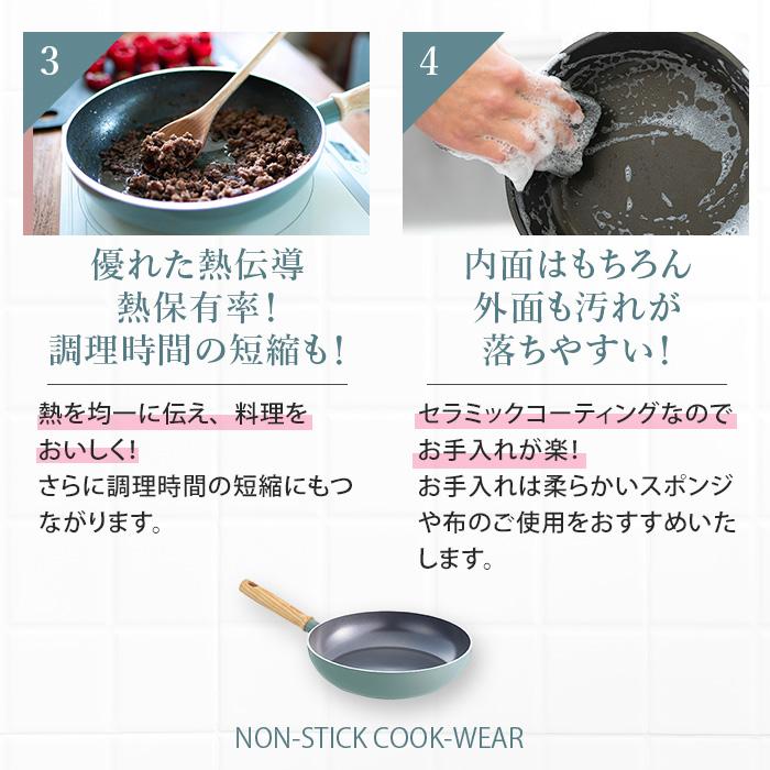 グリーンパン GREENPAN メイフラワー フライパン 26cm CC001898-001 IH