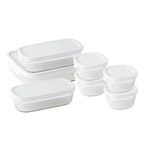 保存容器 イワキ パック レンジ 7点セット ホワイト 白 Tool Meal 通販 Paypayモール