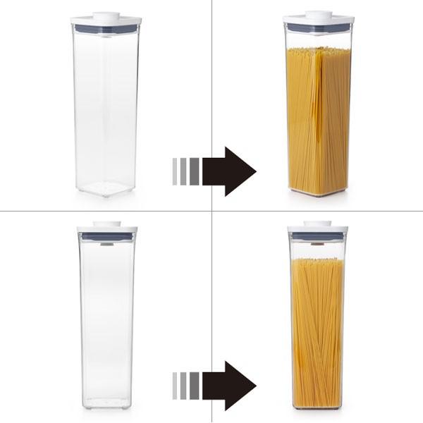 OXO オクソー ポップコンテナ2 POP2 パスタセット 当店限定セット 保存容器 ストッカー キャニスター set0849