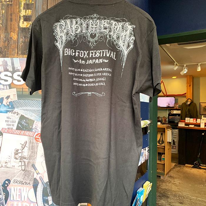 BABY METAL T-シャツ 新品デッドストック BIG FOX FESTIVAL 2017 XL