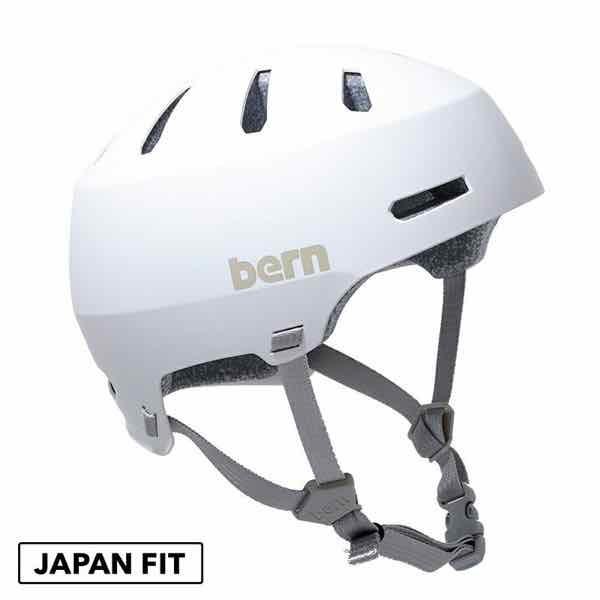 bern バーン Macon2.0 Matte White 【ヘルメット】【BMX】【スケート】【ウインタースポーツ】【ユニセックス】【アジアンフィット】｜toolate