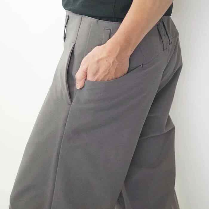 ccp PT-AB108 WIDE PANTS GREY グレー 最速発送】 CCP シーシーピー PT-AB108 / Wide Pants Grey Sサイズ