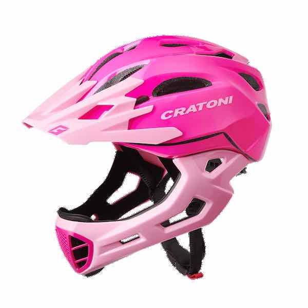 キッズヘルメット クラトーニ CRATONI Cマニアック ピンクxローズ 