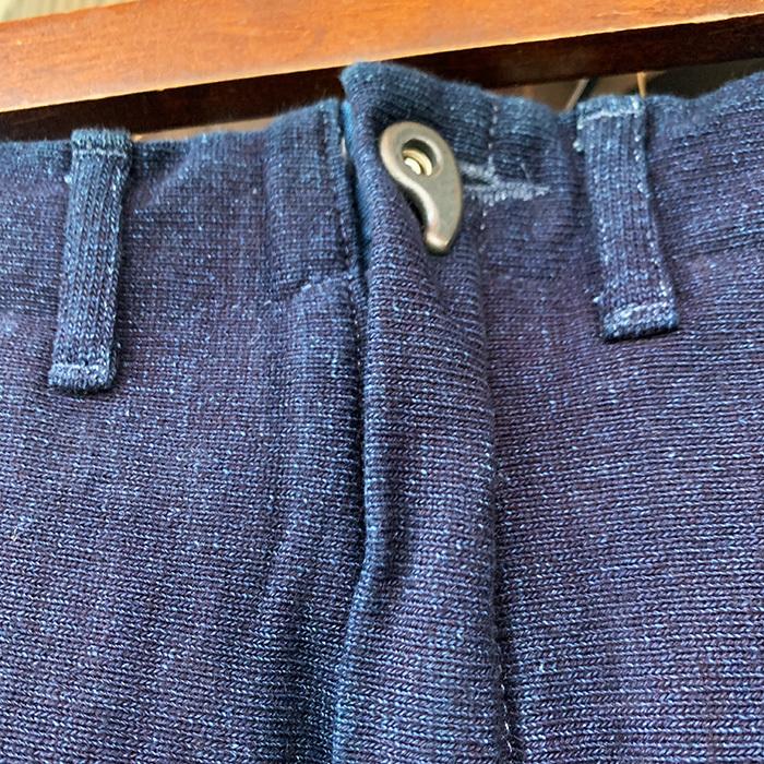 THE DAWN B ドーンビー 天竺デニムパンツ インディゴ L : dawnb-pants 
