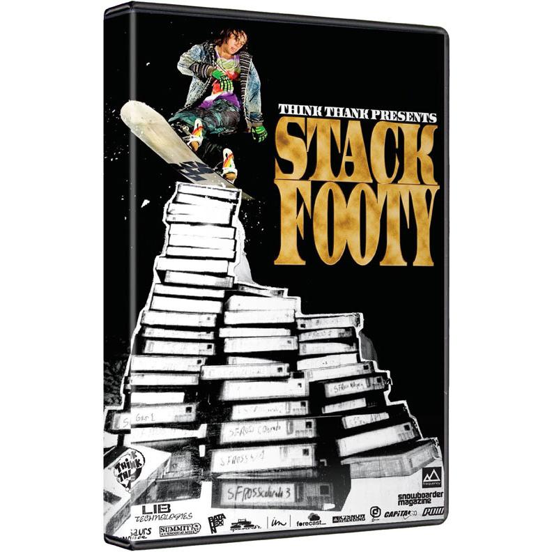 スノーボード DVD Stack Footy スタック・フーティー 日本語字幕付 [DVD]【SNOW BOARD】 | 