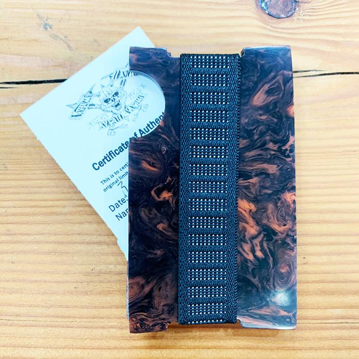 EDC ウオレット　カードケース　ヴァルハラデザイン Valhalladesigns Vegvisir brown |  | 01