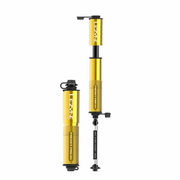 最速発送】LEZYNE レザイン POCKET DRIVE PRO HV Gold 【携帯ポンプ 