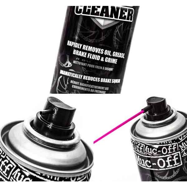 MucOff マックオフ Disc Brake Cleaner 400ml ディスクブレーキクリーナー【自転車】【洗車】【メンテナンス