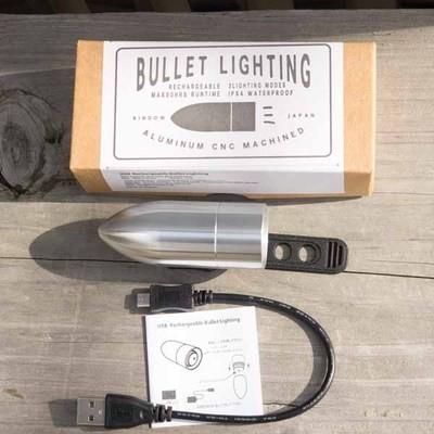 RINDOW BIKES リンドウバイク Bullet Lighting バレットライティング【ライト】【自転車】【USB】【砲弾型】【スタイリッシュ】｜toolate｜04