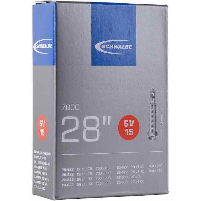 ロードレース チューブ 訳あり品 SCHWALBE シュワルベ 仏式 楽天市場】シュワルベ チューブ 700x18-28C 仏式40mm 15SV