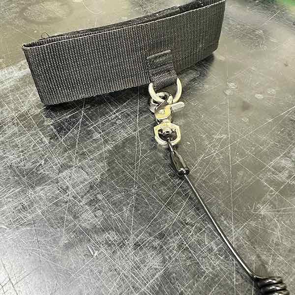 【最速発送】スノースクートシンプルリーシュコード　強化ナローロング【流れ止め】【雪板】【スノースケート】 |  | 01