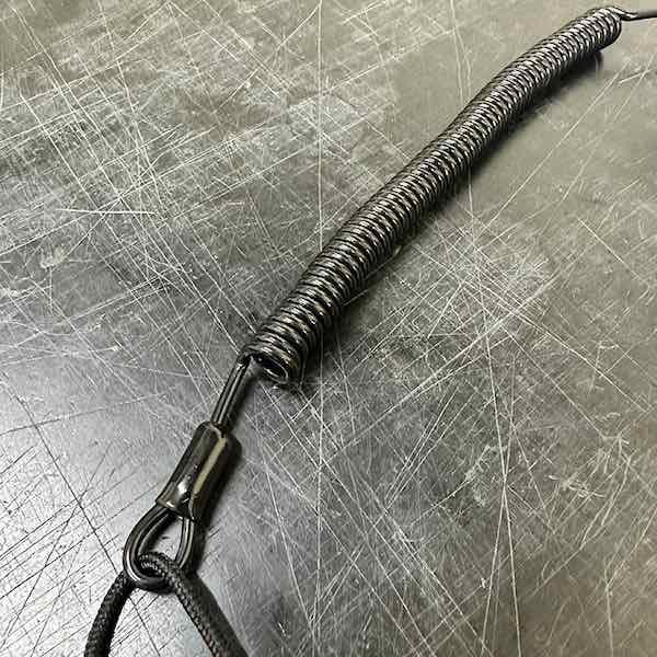 【最速発送】スノースクートシンプルリーシュコード　強化ナローロング【流れ止め】【雪板】【スノースケート】 |  | 04