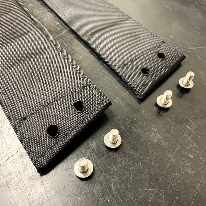 【最新ワイドフィット】スノースクート ワイドストラップ　ボルト付き【ほとんどのスクートに取り付け】【最高の安定感】 |  | 01