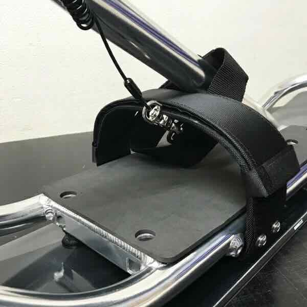 【最速発送】スノースクート パーツ シンプルフィットフットストラップ左右ペア　ボルト付き |  | 02