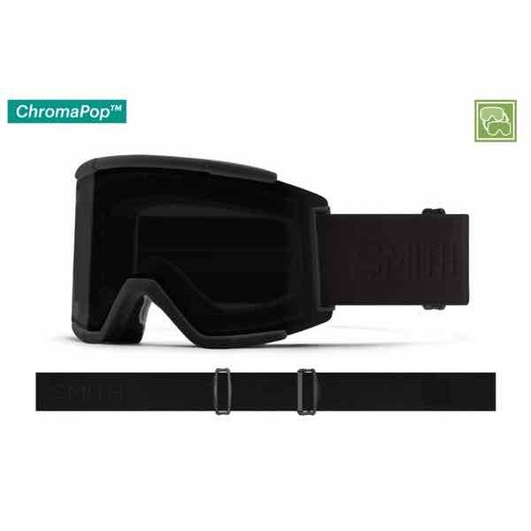 SMITH スミス Early Squad XL スカッドXL Blackout 【スキー】【スノーボード】【スノースクート】【ゴーグル】【レンズ2枚付き】 SMITHERSQUAD