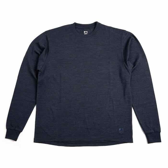 最速発送】subtle voice サトルボイス Wool Tee long Sleeve Midnightl