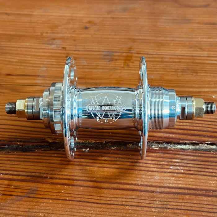 パーツ WHITE INDUSTRIES track hub rear (polish) 最速発送】White Industries ホワイトインダストリーズ Track Hub Rear