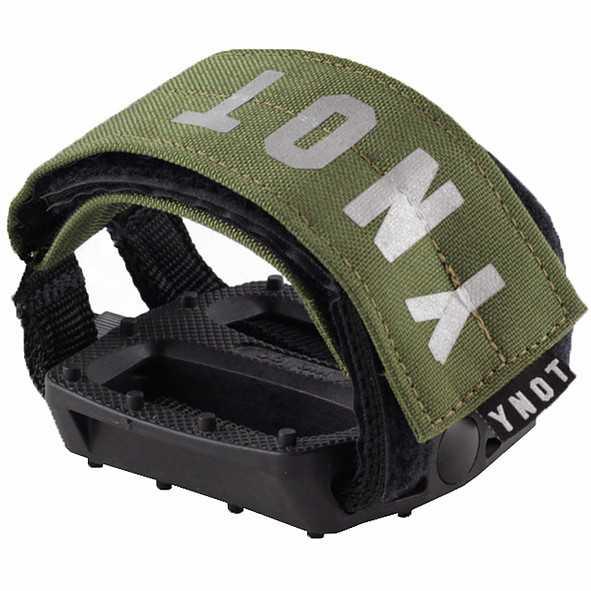 最速発送】YNOT ワイノット Pedal Strap Reflective Army Green ペダル 