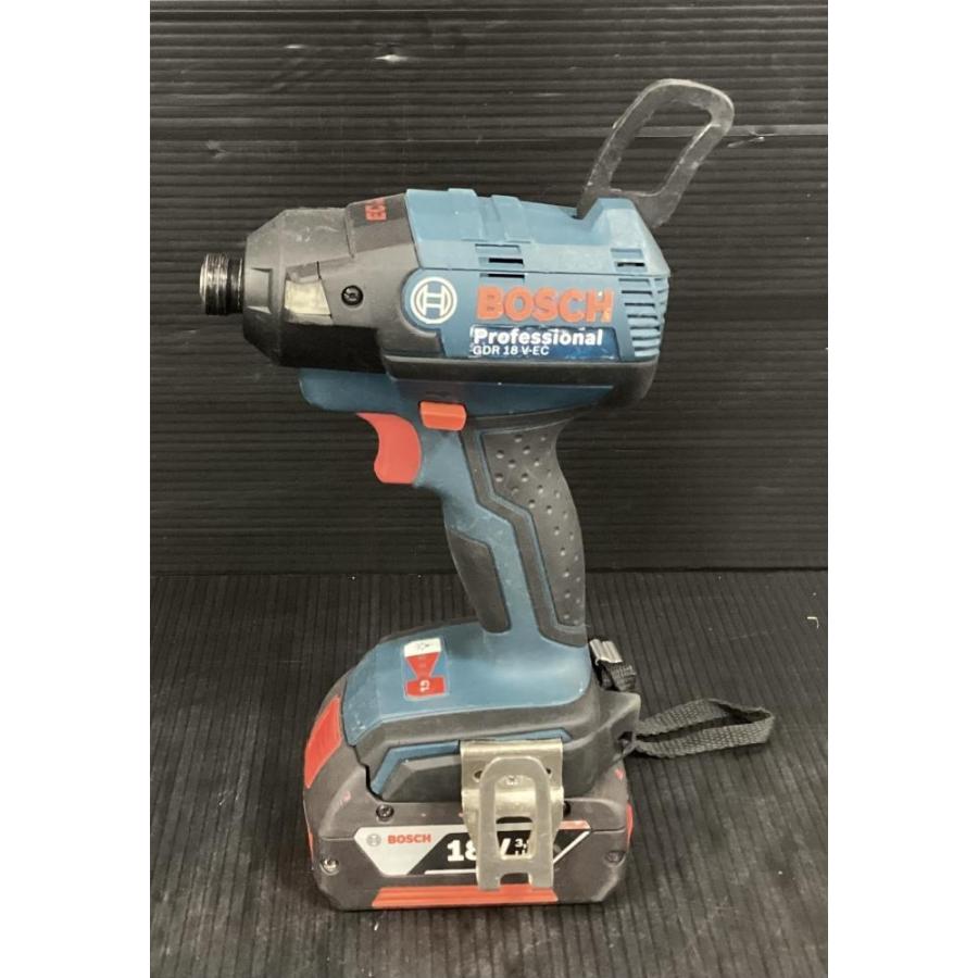 ジャンク】BOSCH GDR18V-EC6 充電式インパクトドライバ