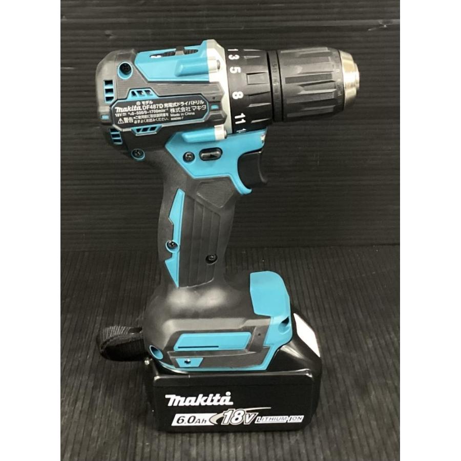 △中古美品マキタコードレスドリルドライバーDF487DRGX△