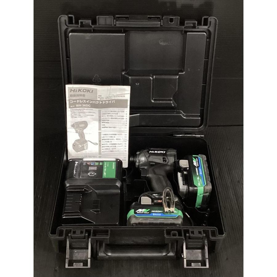 HiKOKI WH36DC(2XPBSZ) 36Vコードレスインパクトドライバ