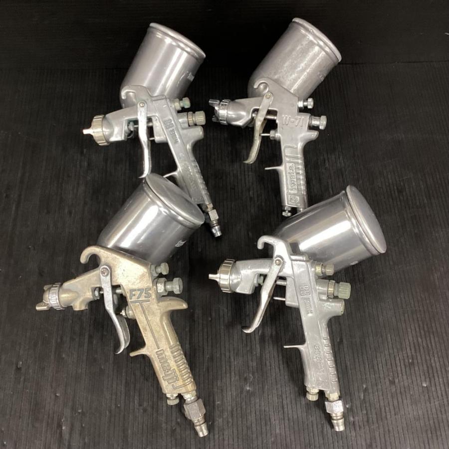アネスト岩田 明治機械 WIDER88 W-71 F75 スプレーガン4個セット