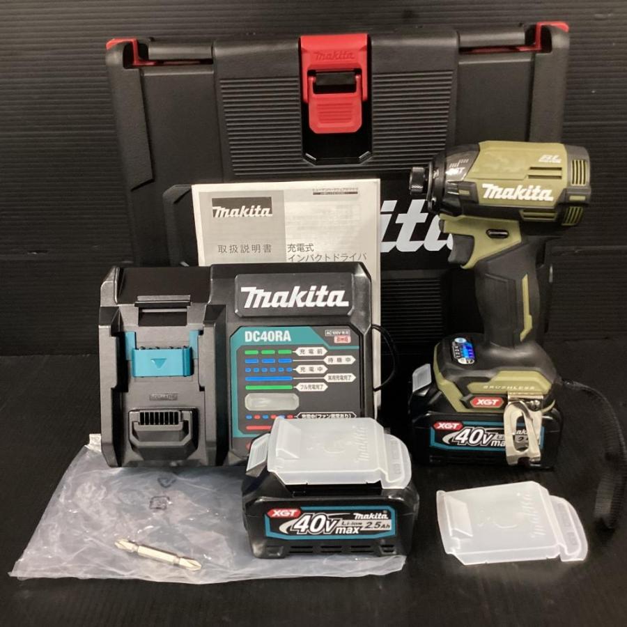 マキタ/makita TD002GRDXO 40V充電式インパクトドライバ