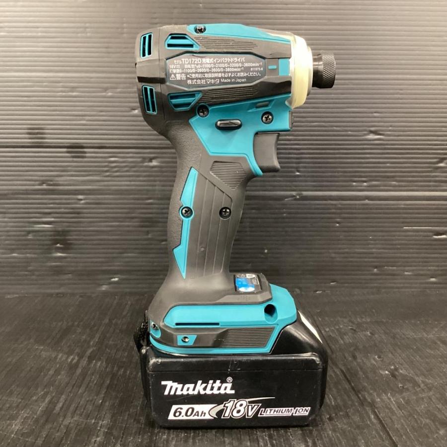 213 マキタ 充電式 18V インパクトドライバ TD172DRGX 未使用品 マキタ/makita TD172DRGX 18V充電式インパクトドライバ